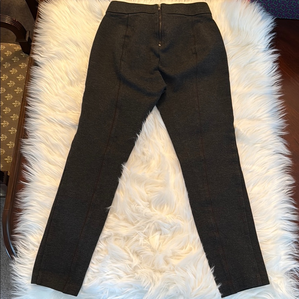 NWOT J.Crew Stylish Black/Charcoal Pixie Pant Small Petite - Picture 5 of 12